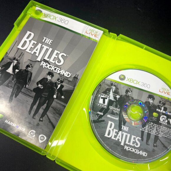 The Beatles Rock Band Xbox 360 Game Complete With Manual & Case - Picture 2 of 3